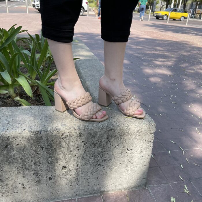 Zapatilla Trenzada Beige - Imagen 2