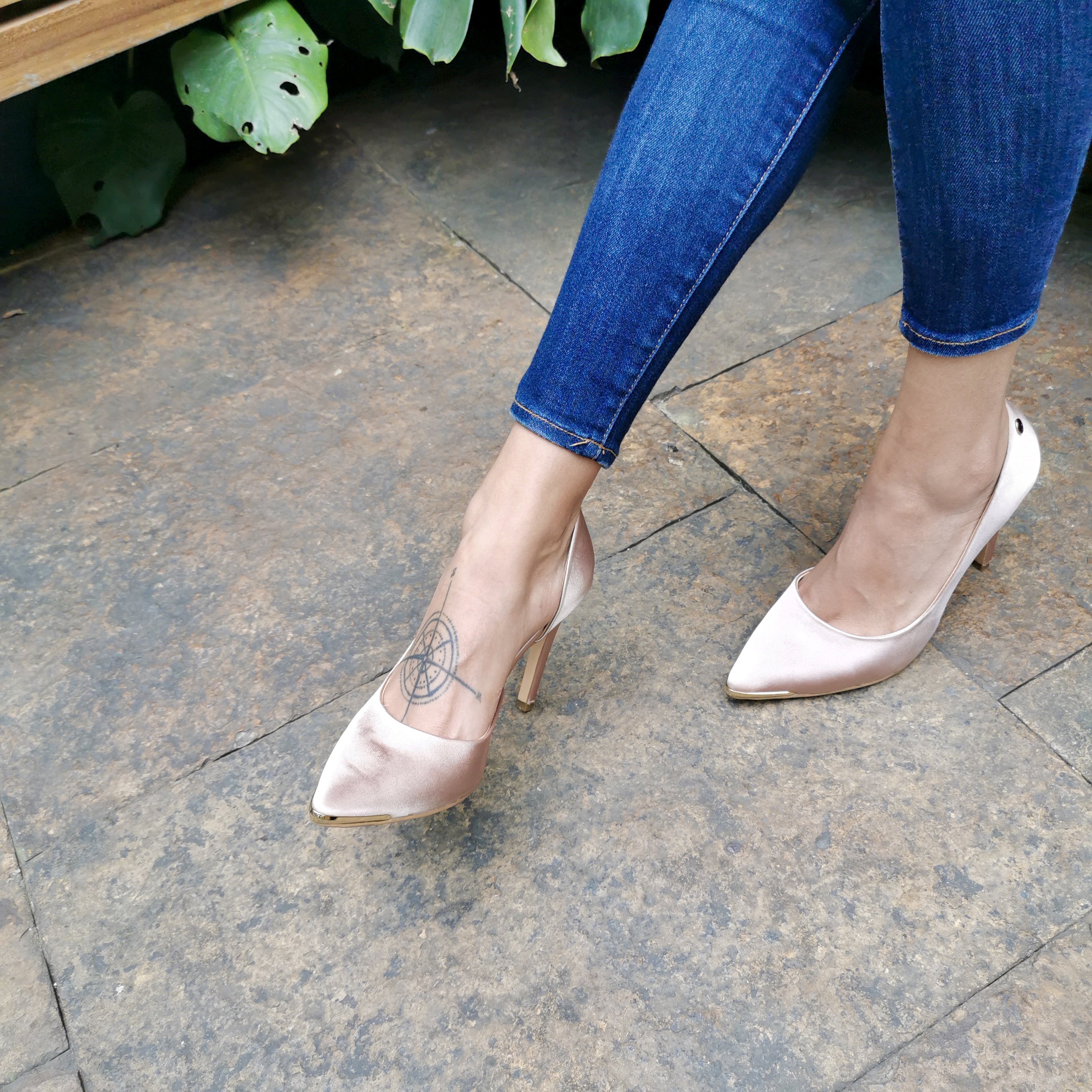 Zapatilla Champagne