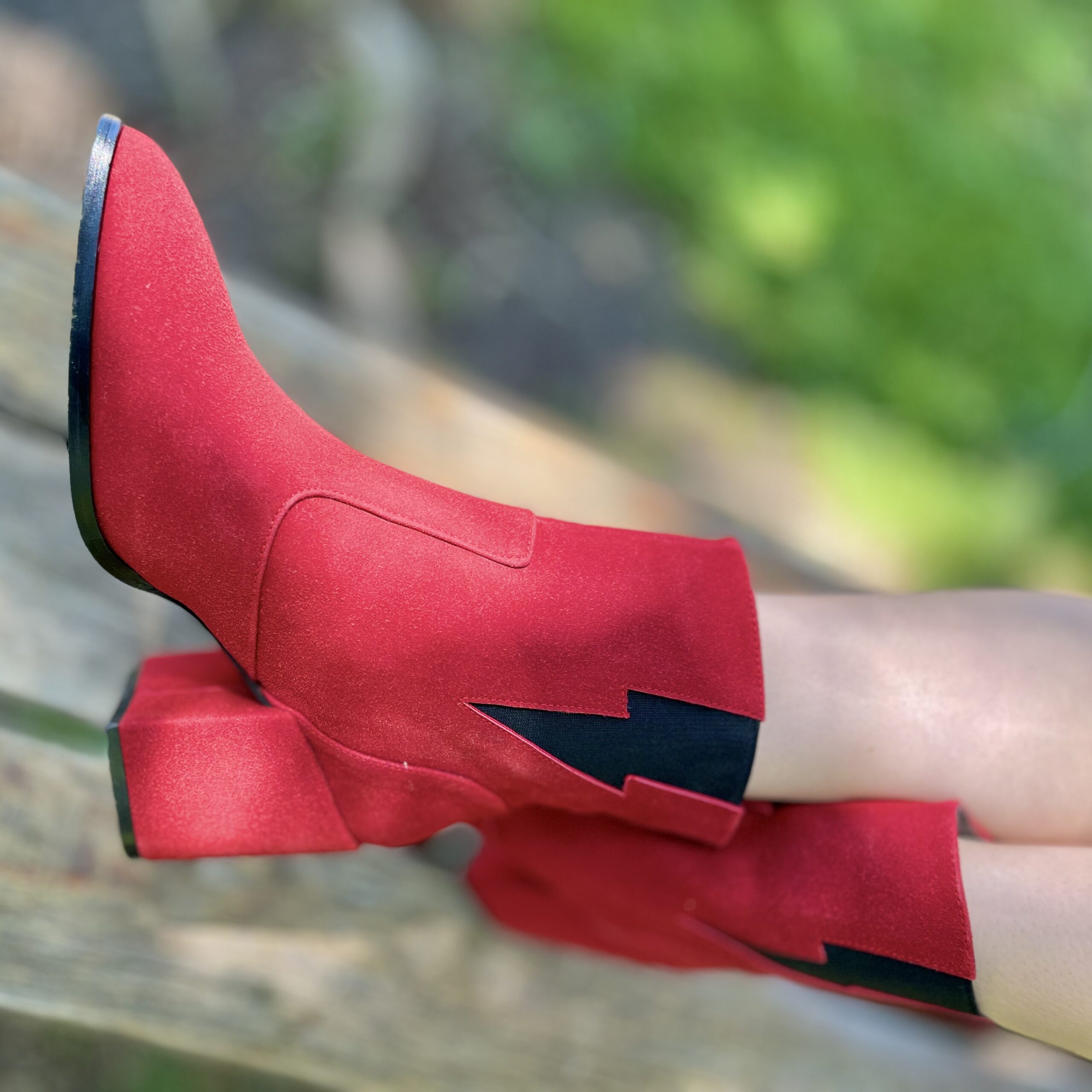 Botas Rayo Rojas