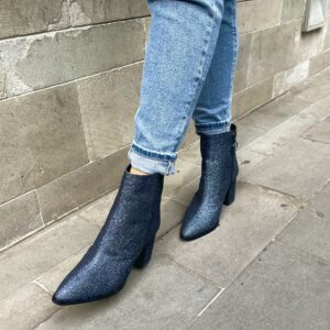 Botas Glitter Azul